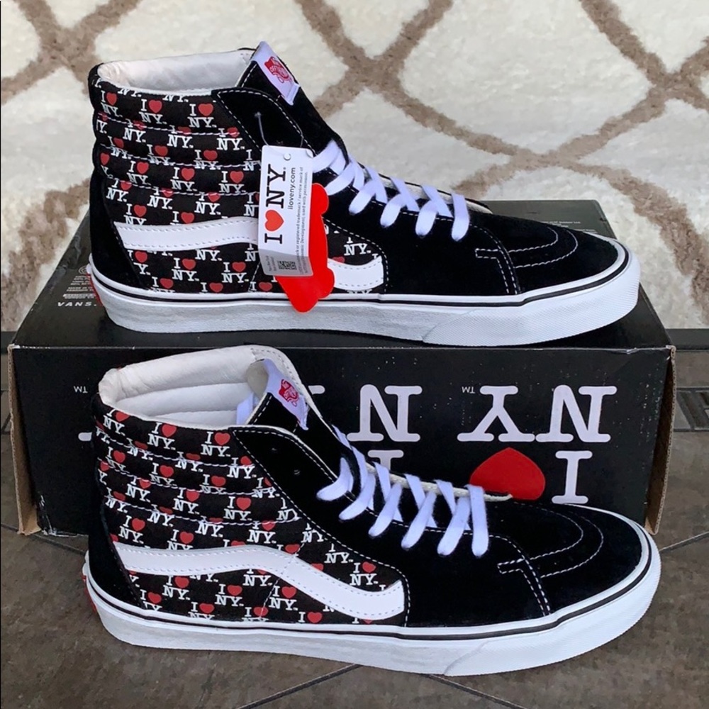 VANS SK8-Hi The General I Love NY Black Men’s - Picture 15 of 16